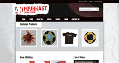 Desktop Screenshot of fourkast.com