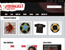 Tablet Screenshot of fourkast.com